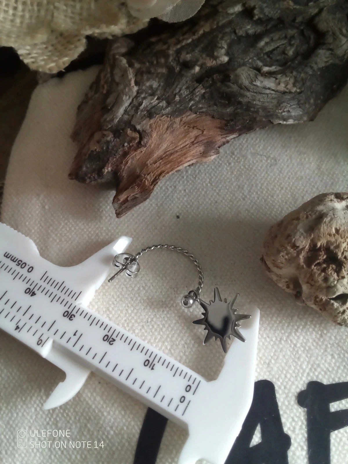Boucles d'oreilles bohèmes argentées – photo 3